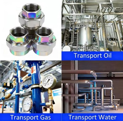 איחוד הברגה מפלדת אל חלד מזויפת|3000LB ASME B16.11